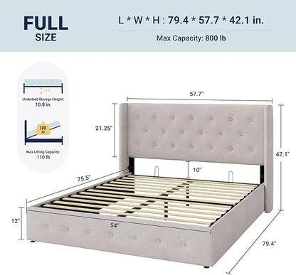 Kim's Lift Up Storage Bed thecuratedbykim